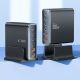 3. Stacja ładująca Tech-protect DC80W-GAN 6-PORT PD80W/QC3.0 - czarne
