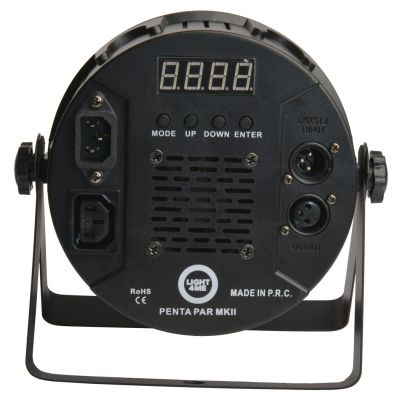 5. LIGHT4ME PENTA PAR 8x12W MKII RGBWA - LED slim