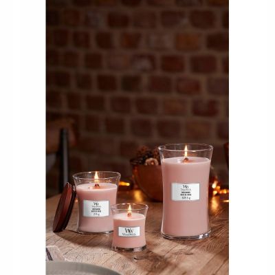 3. Świeca średnia ROSEWOOD WOODWICK