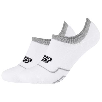 Skechers 2PPK Cushioned Footy Socks SK44011-1000 Białe 43-46
