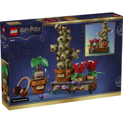 2. LEGO Harry Potter 76474 - Rośliny z lekcji zielarstwa w Hogwarcie