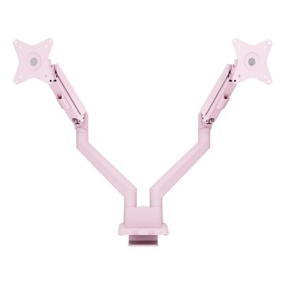 3. Arozzi AZ-ALZARE-NEO-DUO-PNK uchwyt / stojak do monitorów 81,3 cm (32") Biurko Różowy