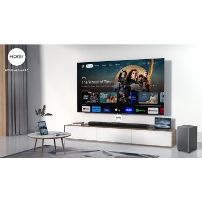 18. Soundbar TCL S55HE 2.1 kan. 220W Bluetooth 5.2 Dolby Atmos Tytanowy