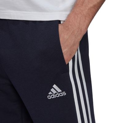 11. Spodnie adidas Essentials Tapered Elastic Cuff 3 Stripes Pant M GK8830