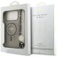 8. Etui Guess IML Glitter Pearl Strap MagSafe na iPhone 18 Pro / 17 Pro - czarne