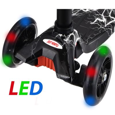 8. HULAJNOGA 3-KOŁOWA BALANSOWA ENERO MAXI THUNDERSTORM