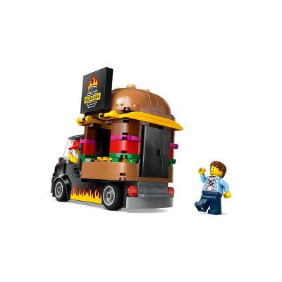 5. LEGO City 60404 Ciężarówka z burgerami