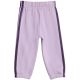 4. Dres dla dzieci adidas Essentials Joggers 3-Stripes Hoodie fioletowy JV9856