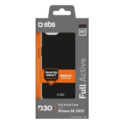 2. Etui SBS Full Active D3O do iPhone 16e - czarne
