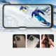 3. Clear 3in1 etui do Samsung Galaxy A22 4G żelowy pokrowiec z ramką czarny