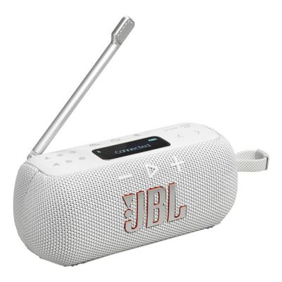 Głośnik JBL TUNER 3 (biały, bezprzewodowy, z radiem FM i DAB+)