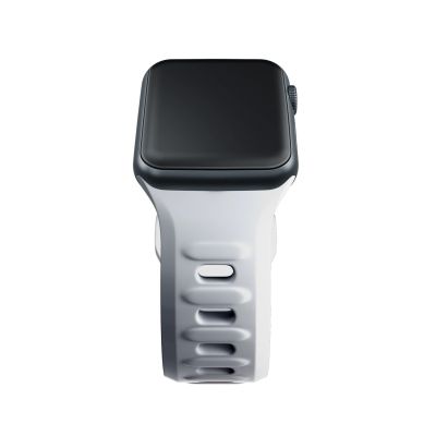 10. Pasek silikonowy 3mk Silicone Watch Strap do Apple Watch 42 / 44 / 45 / 49 mm - biały