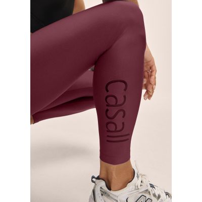 5. Legginsy treningowe damskie CASALL Graphic High Waist Tights kolor bordowy