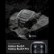 6. Etui Spigen Lock Fit na Samsung Galaxy Buds 4 / 4 Pro - czarne matowe