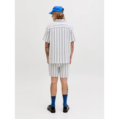 6. Jack&Jones męskie szorty JPSTJAIDEN COBA STRIPE JOG SHORTS REG SN 12274413 CLOUD DANCER/STRIPES