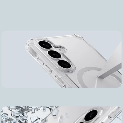 10. Etui Nillkin Nature TPU Pro kompatybilne z MagSafe na Samsung Galaxy S26+ - białe