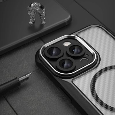 7. Etui silikonowe Leading Series MagSafe do iPhone 16 Pro - czarne
