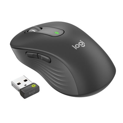 14. Logitech Signature M650 for Business myszka Biuro Po prawej stronie RF Wireless + Bluetooth Optyczny 4000 DPI