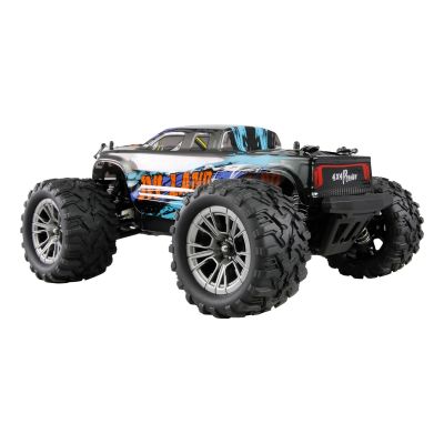 4. Samochód Amewi M-Land Monster Truck 48km/h 4WD 1/16 RTR niebieski