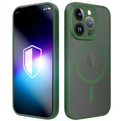 Etui 3mk Misty MagCase na iPhone 14 Pro - zielone