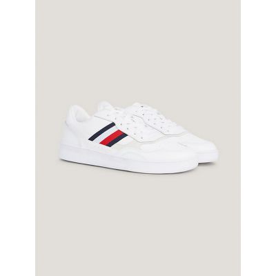 Buty Tommy Hilfiger Court Cupsole Retro Lth  Stripes M FM0FM04828YBS