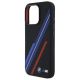6. Etui BMW Silicone Random Lines MagSafe na iPhone 16 Pro Max - czarne