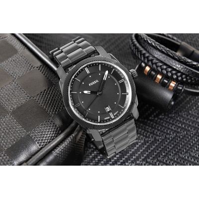 5. Zegarek Męski FOSSIL Machine Iron Grey FS4774 + BOX