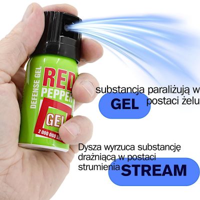 5. GAZ PIEPRZOWY DEFENCE GREEN GEL 2MLN SHU STREAM 40ML 10040-S SHARG