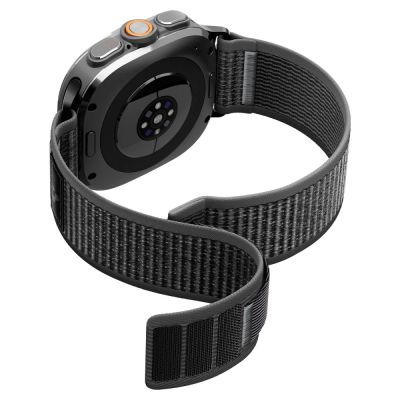 4. Pasek Spigen Athlex Air na Samsung Galaxy Watch Ultra 47 mm - czarno-szary