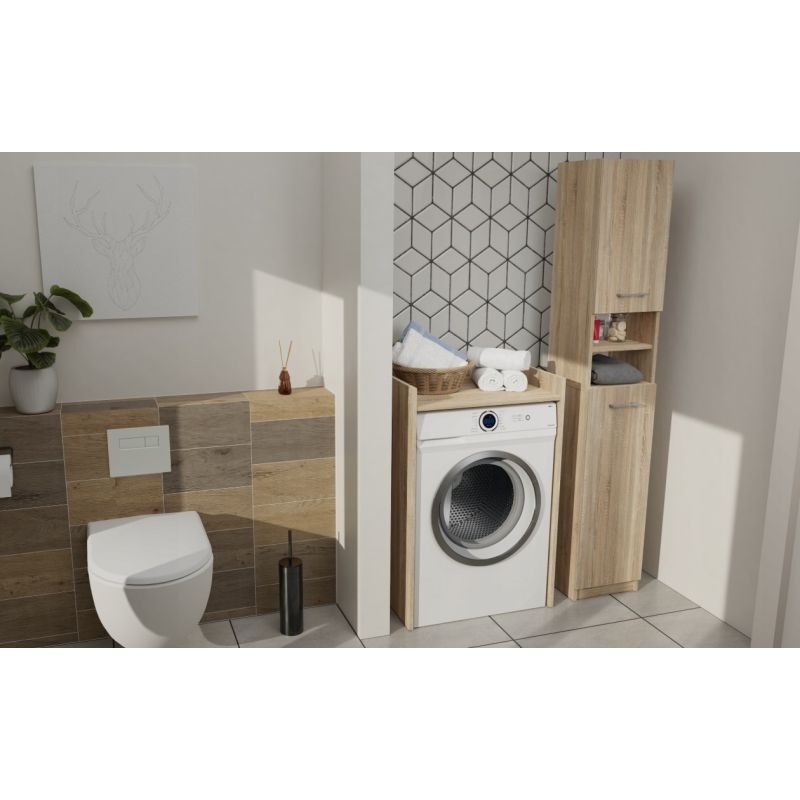 6. SZAFKA NA PRALKE POLA NP SONOMA