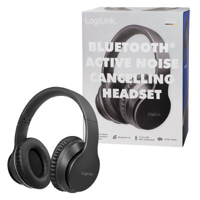 9. LogiLink BT0053 słuchawki/zestaw słuchawkowy Bezprzewodowy Opaska na głowę Muzyka Bluetooth Czarny