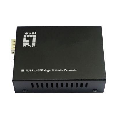 5. LevelOne GB Konwerter RJ45->SFP 1Gbps PoE PSE 60W