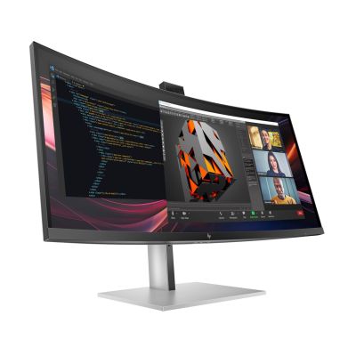 2. Monitor HP LED 34” S7 Pro 734pm (8K157UT) Curved IPS 120Hz WQHD Kamera RJ-45 ThunderBolt 4