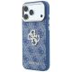 2. Etui Guess 4G & Big Strass Logo na iPhone 18 Pro Max / 17 Pro Max - niebieskie