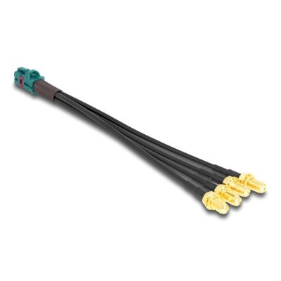 2. DELOCK Kabel mini FAKRA Z Buchse quad zu 4 x SMA Buchse TypA