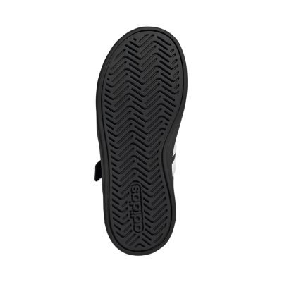 6. Buty dla dzieci adidas Grand Court 3.0 czarno-białe KJ4369