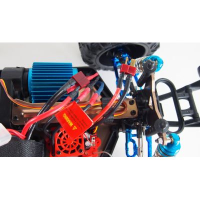 9. Samochód RC Amewi Crusher Monster Truck, Akumulator Li-Po 2200mAh, Wiek 14+