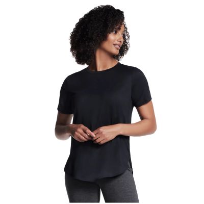 4. Skechers Godri Swift Tunic Tee TS105-BLK Czarne L
