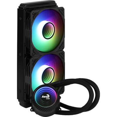 3. Chłodzenie wodne AEROCOOL PGS MIRAGE L240 ARGB BK