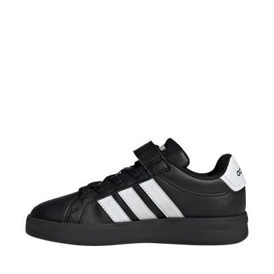 5. Buty dla dzieci adidas Grand Court 3.0 czarno-białe KJ4369