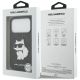 8. Etui Karl Lagerfeld Saffiano Mono Patch Choupette iPhone 18 Pro / 17 Pro - czarne
