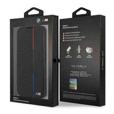 7. Etui BMW M Collection Triangles na Samsung Galaxy S22+ - czarne