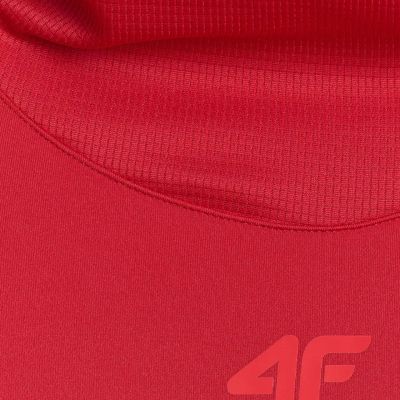 12. Bluza termoaktywna męska 4F M100 ciemna czerwień 4FWAW25UBRUM100 61S
