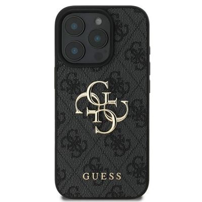 3. Etui Guess 4G Big Logo na iPhone 16 Pro - czarne