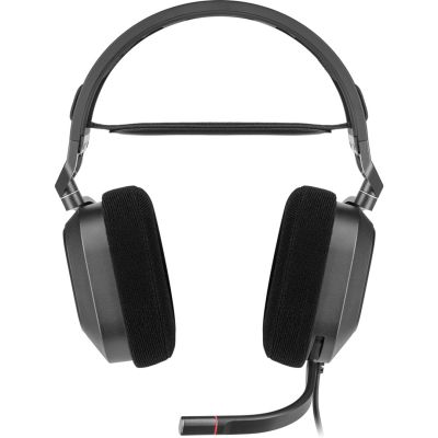 Corsair HS80 RGB USB Zestaw słuchawkowy Przewodowa Ręczny Gaming Węgiel