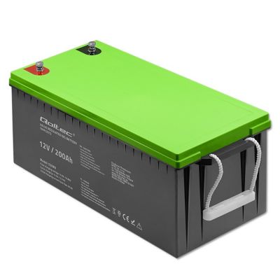 3. QOLTEC AKUMULATOR ŻELOWY 12V | 200AH | GEL
