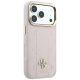 4. Etui Guess Stripe Peony 4G Logo MagSafe na iPhone 17 Pro Max / 18 Pro Max - różowe