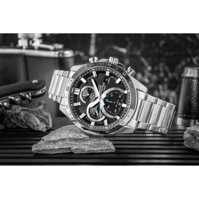 5. Zegarek Męski CASIO EDIFICE EFR-571D-1AVUEF 10 BAR + BOX