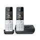 13. Telefon analogowy/DECT Gigaset COMFORT 500A duo Nazwa i identyfikacja dzwoniącego Czarny, Srebrny