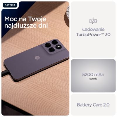 10. Motorola moto g67 17,3 cm (6.8") Hybrid Dual SIM Android 16.0 5G USB Type-C 4 GB 128 GB 5200 mAh Szary